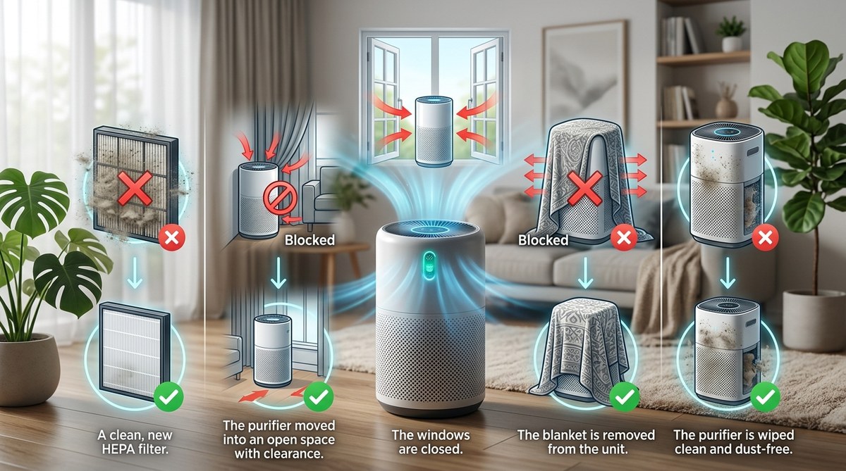 5 Surprising Mistakes That Ruin Your Air Purifier’s Performance (and How to Fix Them)