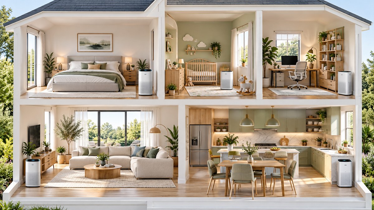 The Complete Room-by-Room Guide to Air Purifier Placement in 2026