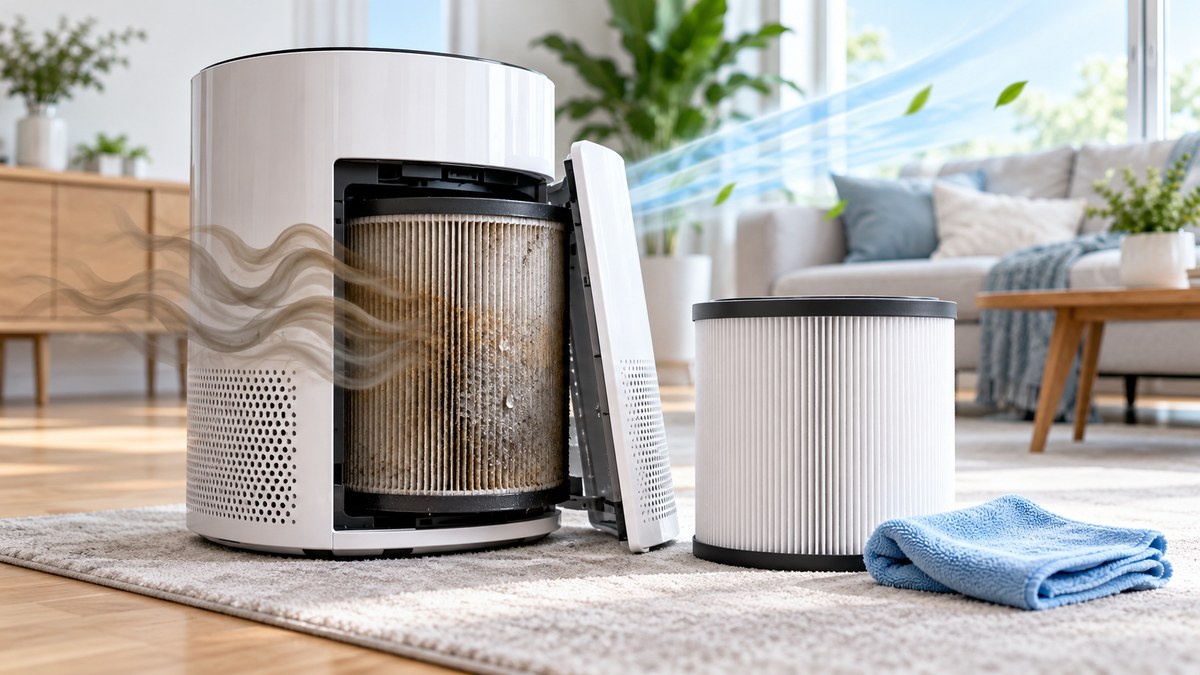 Why Your Air Purifier Smells Like a Wet Dog and How to Stop It Instantly